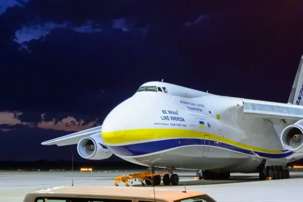 МЗС України відреагувало на інцидент із дроном біля Ан-124 у Лейпцигу