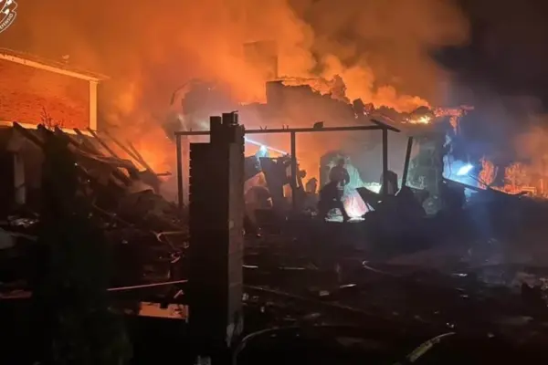 Пухівка після 00:40: п’ять дронів, троє загиблих, четверо поранених