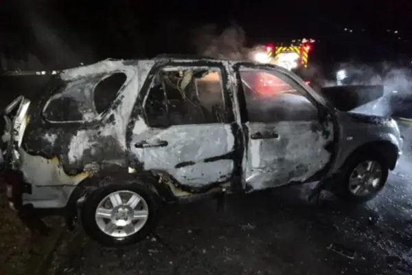 Нічна атака на Суми: дрон вдарив по авто, цивільний загинув