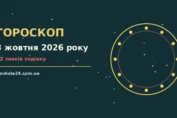 Гороскоп на 3 жовтня 2026 року: важливі сигнали дня про настрій, справи та гроші